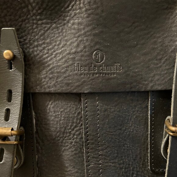 Bleu De Chauffe Louis Satchel Bag - Picture 5 of 5